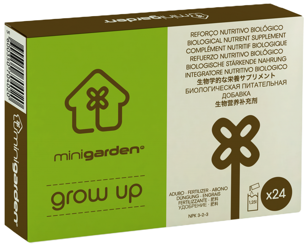 minigarden grow up brown all purpose plant nutrient